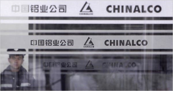 Chinalco, aluminium, Chine