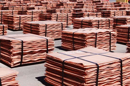 copper, cathodes, China