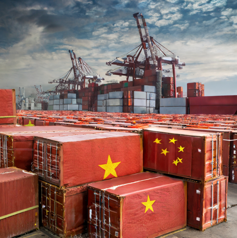 importations, Chine, matières premières