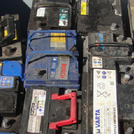 Batteries plomb - Déchets & seconde fusion