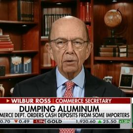 Wilbur Ross, aluminium, tôles